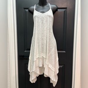 We the Free Cotton Gauze Asymmetrical Dress